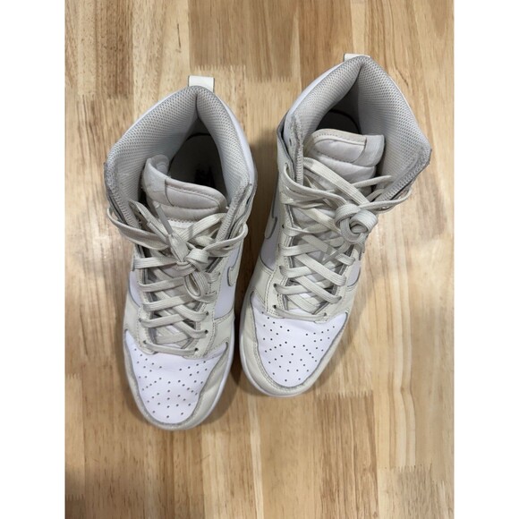 Nike Dunk High "White Sail" - Women's Size 8 White Shoes Sneakers - Picture 4 of 8